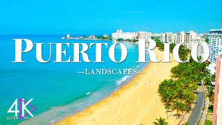 PUERTO RICO 4K Amazing Nature Film - 4K Scenic Relaxation Film With Inspiring Ci