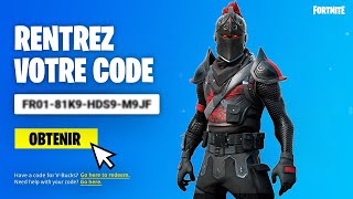 Comment avoir le Skin Chevalier Noir Gratuitement Dans Fortnite !