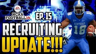 NCAA Football 14 Dynasty Kentucky Wildcats | Recruiting Update! [Ep 15]