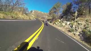 Rebelliouz Riderz Canyon Riding with the Crew (Gixxie Girl and Wolverine) LA Crest