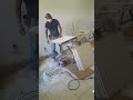 cutting a finish mdf edge with a router