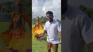 Rate Wodemaya's Agbadza Dance Skills in Grenada 🇬🇩 😂