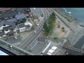 余部鉄橋　普通浜坂行き　車窓