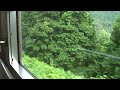 余部鉄橋　普通浜坂行き　車窓