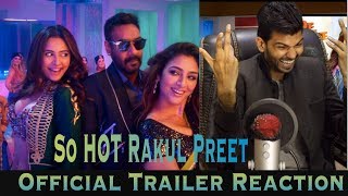De De Pyaar De - Official Trailer | Reaction | Ajay Devgn, Tabu, Rakul Preet Singh | 17 May