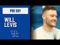 Will Levis at Kentucky Football Pro Day Highlights & Interview