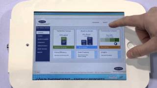 Mathew Pine of Carrier explains the Wi-Fi-enabled COR Thermostat