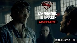MAN OF STEEL (2013) | Confronting the Trucker 4K UHD