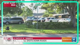 'Armed person' call shuts down roads in Pinellas County