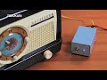 am radio transmitter for vintage tube radio simple but great performance