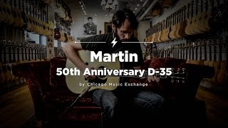 Martin 50th Anniversary D-35 Acoustic Guitar | CME Quick Riffs | Dan B.