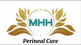 Perineal Care | Caregiving  NC2 | HealthCare Sector | MHH Philippines