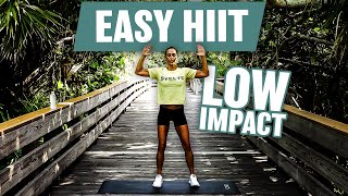 Easy Low-Impact HIIT Workout | Standing Burning Exercises