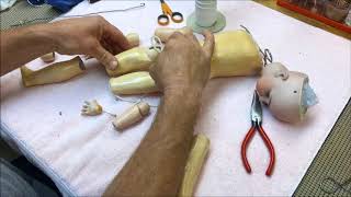 Step By Step How To Restring An Antique Ball Jointed Doll