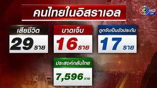 ‘เศรษฐา’ สั่งเร่งช่วยคนไทยตัวประกันโดยเร็ว - 'ปานปรีย์' เผยสัญญาณบวก ดีลผู้นำตะวันออกกลางช่วยเจรจา