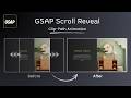 GSAP Observer Tutorial | Scroll Controlled Slider with Clip-Path Reveal Effect #gsap