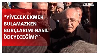 Maraşlı depremzede: Yiyecek ekmek bulamazken borçları nasıl ödeyeceğim? Evim gitmiş, işyerim gitmiş!