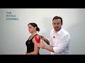 how to apply tape to reduce shoulder pain rocktape k tape kinesiology tape