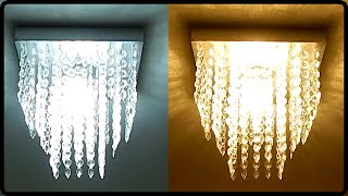 Aprenda fazer um lustre de cristal super fácil