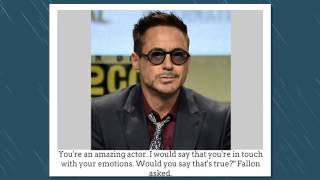 ►►►Emotional Interview With Robert Downey Jr.| Jimmy Fallon In The Tonight Show