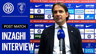 INTER 3-2 EMPOLI | SIMONE INZAGHI EXCLUSIVE INTERVIEW [SUB ENG] 🎙️⚫🔵