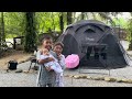 camping vlog white stone campsite kampar fafamily campingperak