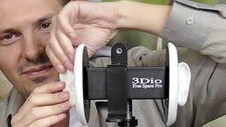 ★ 3Dio Free Space Pro Pure Binaural Ears Massage ASMR for Sleep.