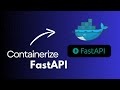 Containerize FastAPI App using Docker | Docker Compose | 2024