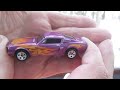 Purple '68 Shelby GT500 Hot Wheels Flames Toy Car Unboxing and Review - 1968 Ford Diecast