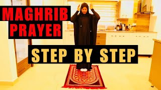 MAGHRIB PRAYER | This is how to pray Maghrib Salat | correct way to pray in Islam | Muslim prayer