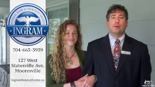 Why pay twice as much for funeral services? Choose Ingram Funeral Home in Mooresville!
