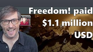 Freedom! paid $1.1 million USD to game developers - 4K 60fps