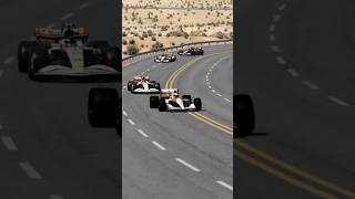 Formula 1 2023 vs Formula 1 1991: #SENNA x #BERGER | Incridible 1 min chase #f1