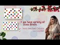 sunaina bridal collection multicolor designer bindis for women u0026 girls..