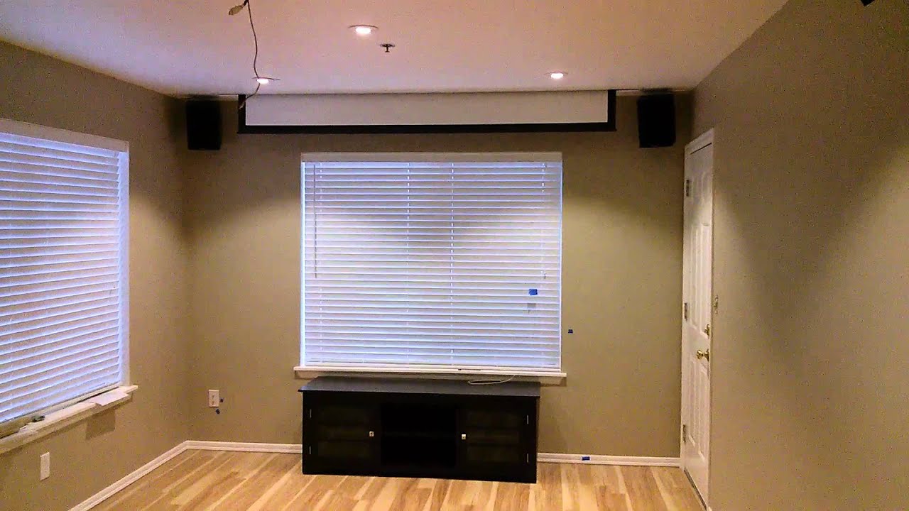 Ceiling Mounted Projector Screen Taraba Home Review