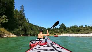 Paddeltour auf der Isar, von Bad Tölz nach Wolfratshausen