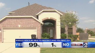 HOA bans homeowners from renting to sex offenders