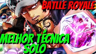 COMO VENCER FÁCIL NO BATLLE ROYALE SOLO | GRAND PIECE ONLINE | ROBLOX