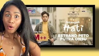 BETRAND PETO PUTRA ONSU - SETENGAH HATI OFFICIAL MUSIC VIDEO | Reaction