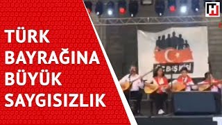 MÜNİH'TE TÜRK BAYRAĞI KRİZİ