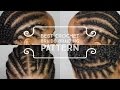 BEST cornrow braiding pattern to get your crochet box braids, twists and locs to look like singles!