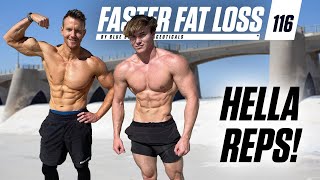 NO GYM NEEDED “Hella Reps” Ab Workout (BODYWEIGHT ONLY) | Faster Fat Loss™
