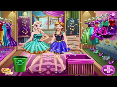 Frozen Games Dress Up For Elsa Queen And Anna Princess Wardrobe Renew ...