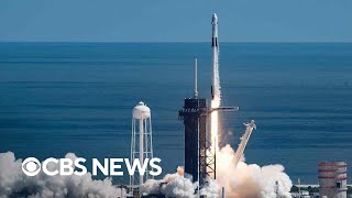 NASA’s SpaceX launch takes astronauts, Russian cosmonaut to International Space Station | full video