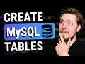 17 | Create Database Tables in MySQL PHP Tutorial | 2023 | Learn PHP Full Course for Beginners