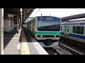 e231系0番台東マト101編成 機器更新車 jr常磐線成田線直通快速成田行き 上野駅発車