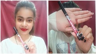 yanqina Waterproof Eyeliner Review ll Khusboo Bhatnagar ll Fashionable