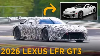 NEW 2027 Toyota/Lexus GR GT3 Spotted in Europe!