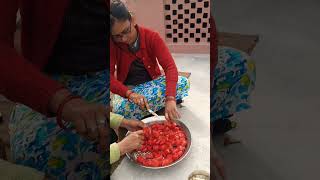 भरवा लाल.मिर्च का अचार || #achar #redchillipickle #bharwamirchi #lalmirchachar #vairalvideo #short