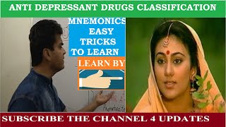 Antidepressant Classification Mnemonics|| How to remember SSRI, RIMA, SNRI,Trycyclic Antidepressant